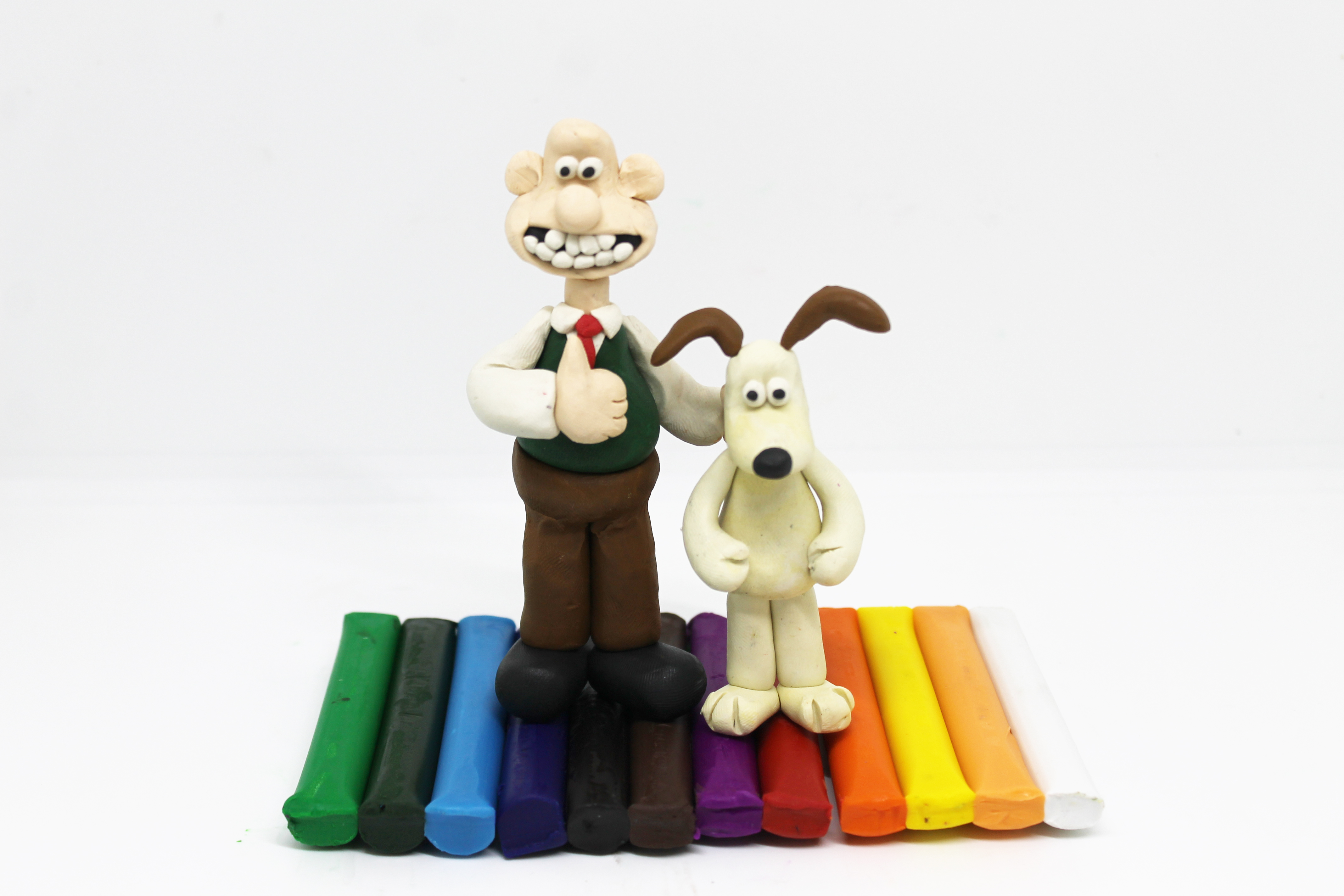 Arte en plastilina: Wallace y Gromit