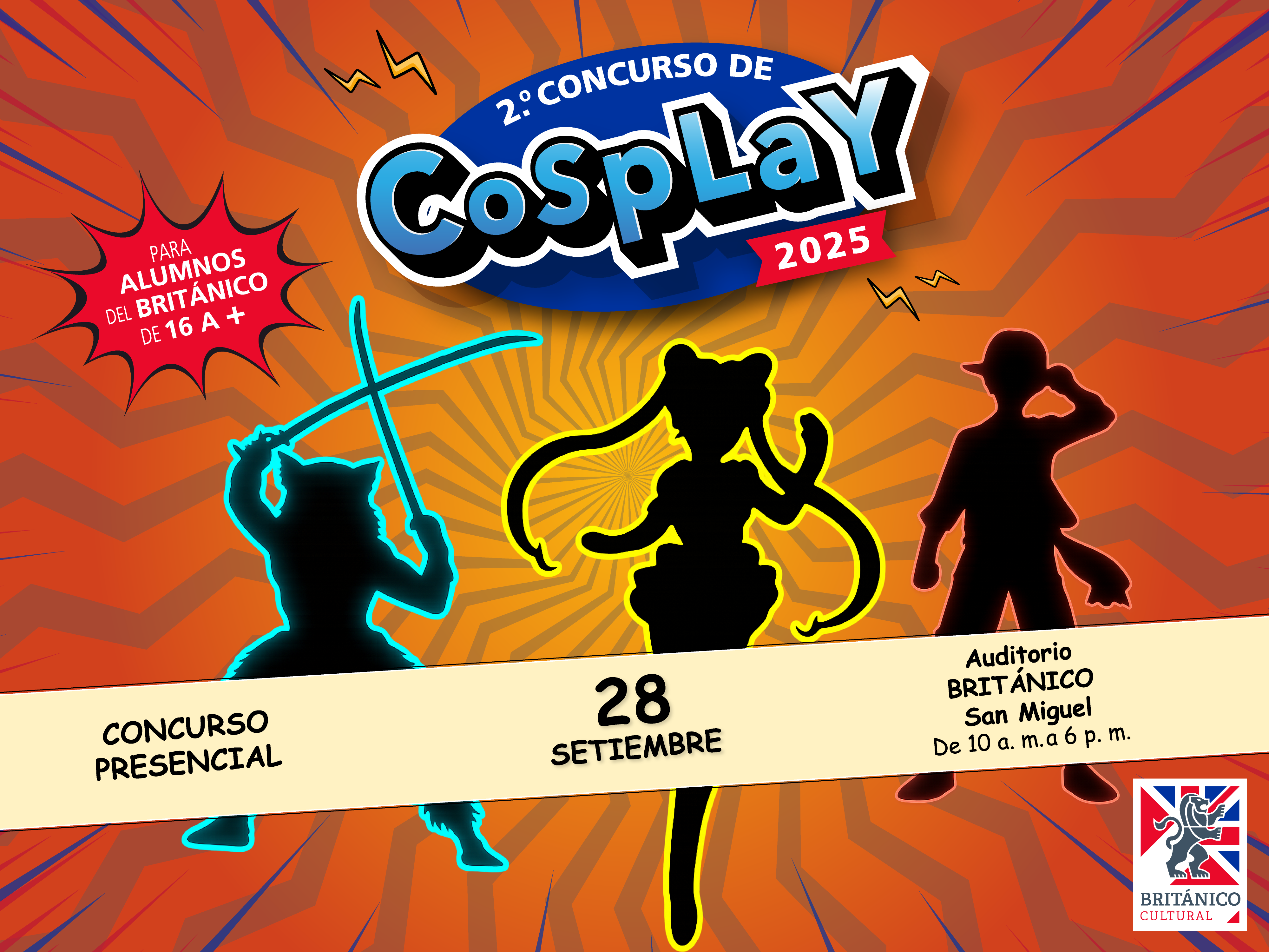 2do Concurso de cosplay 2025