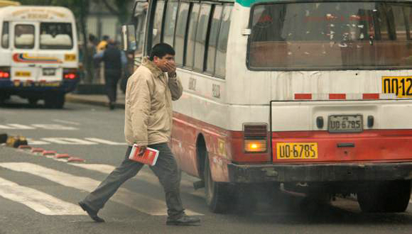 contaminación atmosférica - aire